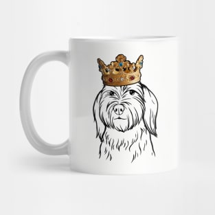 Australian Labradoodle Dog King Queen Wearing Crown Mug